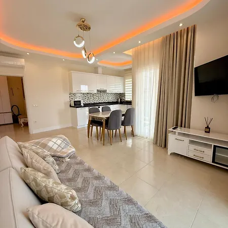 Sa Apartments! Sea View 1bd Flat In Mahmutlar Apartament *